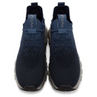 Z Zegna Navy TECHMERINO Sock 2.0 Sneakers