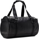 The North Face Black Base Camp Leather Duffle Bag