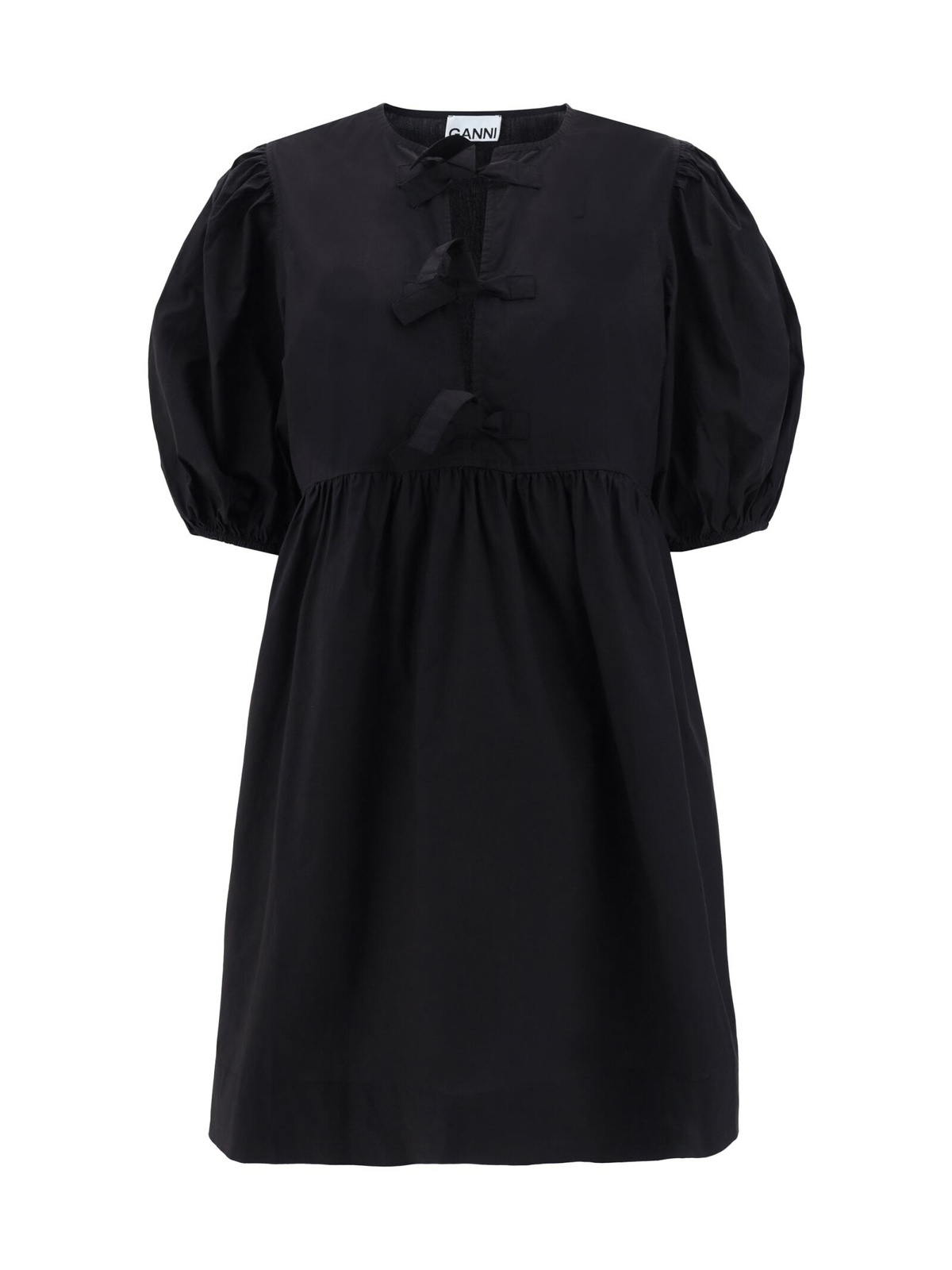 GANNI - Ribbon Tulle Mini Dress GANNI