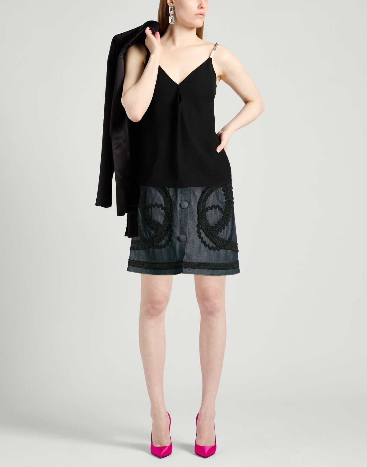 Dolce & gabbana Womens Denim skirt in Blue
