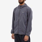 Nanga Men's Comfy Zip Parka Jacket in Grey