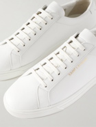 SAINT LAURENT - Andy Moon Leather Sneakers - White
