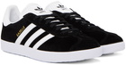 adidas Originals Black Gazelle Sneakers