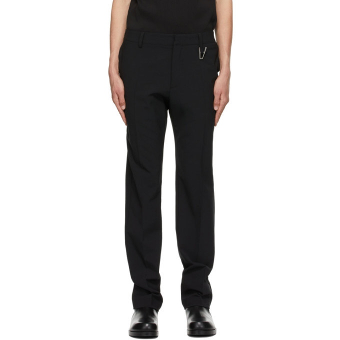 Photo: 1017 ALYX 9SM Black Wool Tailored Trousers