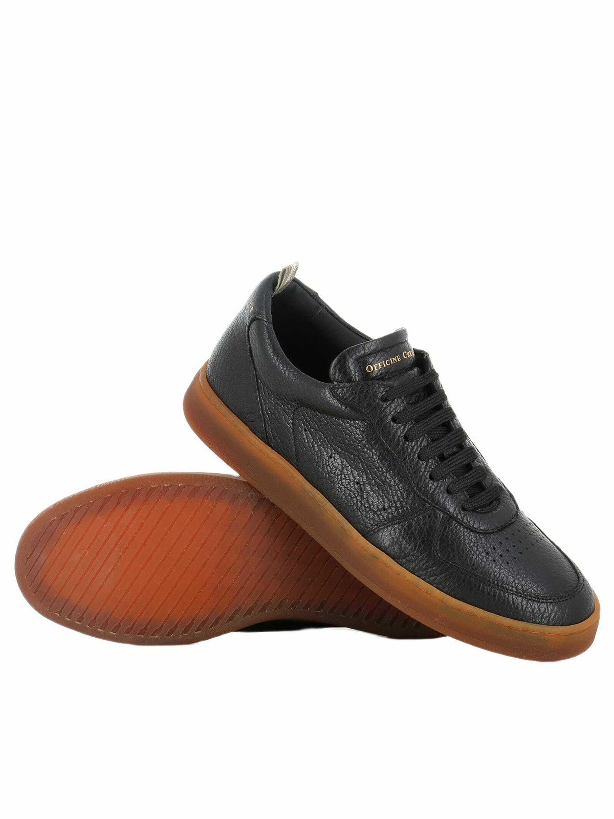 Officine Creative Black Release 001 Sneakers Officine Creative