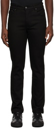 AMI Alexandre Mattiussi Black Slim Fit Jeans