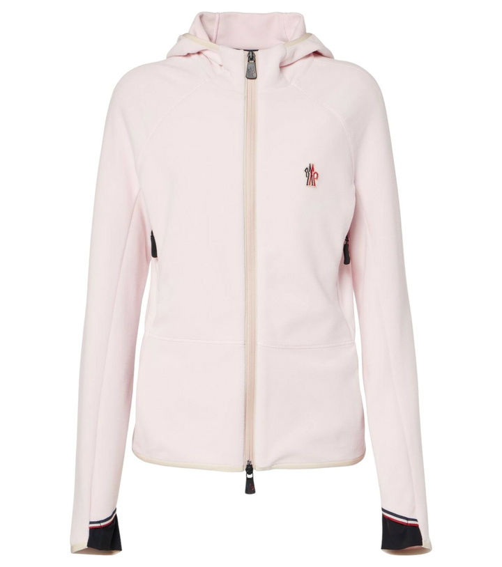 Photo: Moncler Grenoble Fleece zip-up hoodie