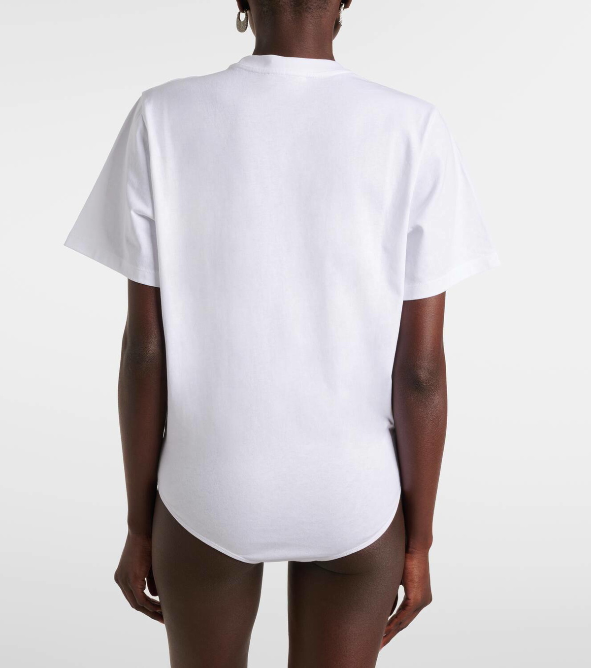 Coperni Logo cotton bodysuit