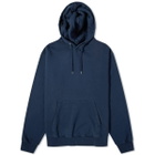 Colorful Standard Men's Classic Organic Popover Hoodie in NavyBlue
