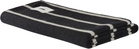 Tekla Black & Off-White Lambswool Blanket