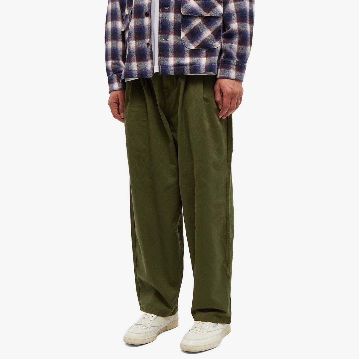 Polar Skate Co. Men's Railway Chinos in Uniform Green Polar Skate Co.