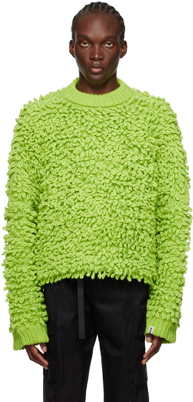 Photo: Bonsai Green Bubble Sweater