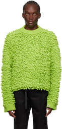 Bonsai Green Bubble Sweater