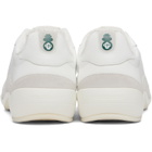 Casablanca White & Gray Squash Indoor Sneakers