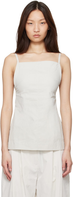 Photo: Studio Nicholson Beige Raddle Top