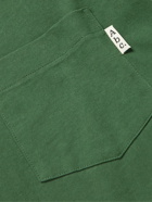 Abc. 123. - Webbing-Trimmed Cotton-Jersey T-Shirt - Green