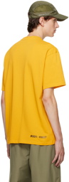 Moncler Grenoble Yellow Bonded T-Shirt
