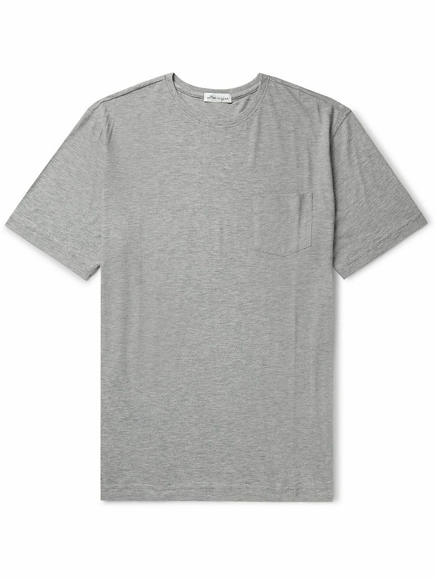 Photo: Peter Millar - Seaside Summer Cotton and Modal-Blend Jersey T-Shirt - Gray