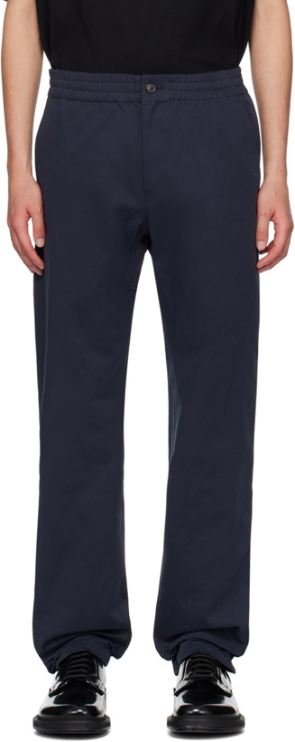 Photo: A.P.C. Navy Chuck Trousers