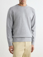 Altea - Wool and Cashmere-Blend Sweater - Gray