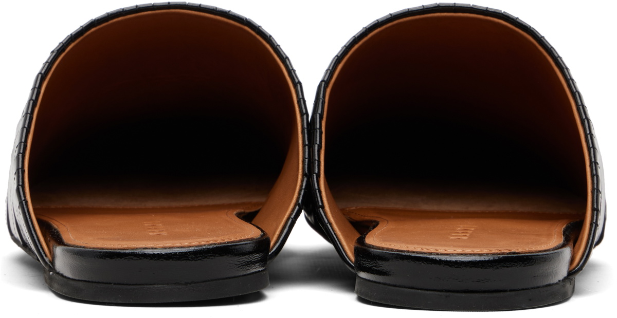Marni Black Sabot Slip-on Loafers