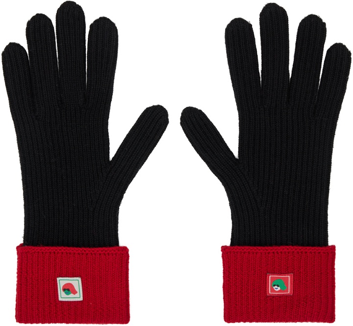 Photo: Kenzo Black Kenzo Paris Wool Gloves