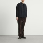 Needles Men's 7 Cuts Over Dyed Flannel Shirt in Black