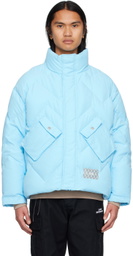 Li-Ning Blue Short Down Jacket