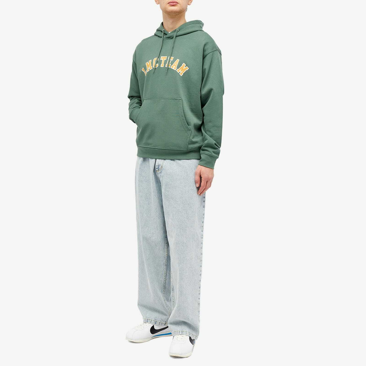 LMC Men's Team Arch Hoodie in Dark Green LMC