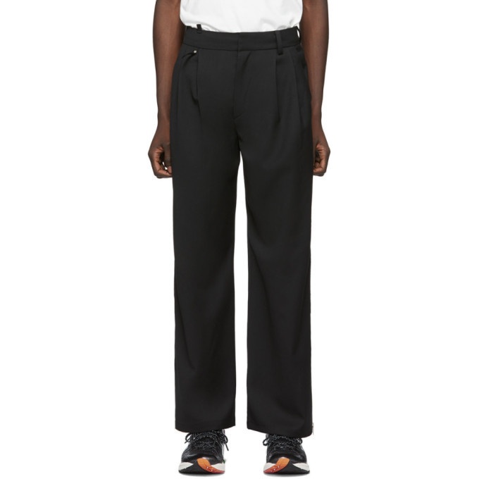 Photo: ADER error Black Two-Way Trousers