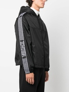 VERSACE - Logo Hooded Jacket