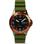 Timex - Archive Navi Land Stainless Steel and Silicone Watch - Black