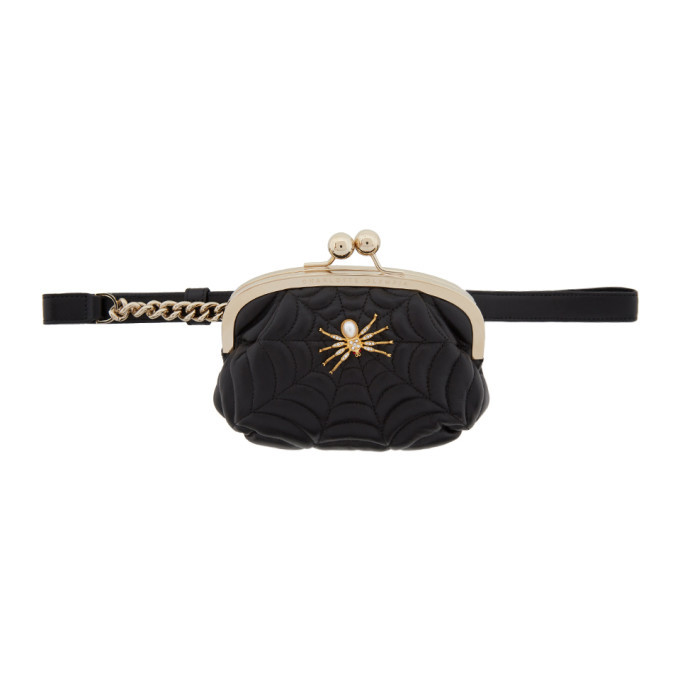 Photo: Charlotte Olympia Black Poe Belt Purse