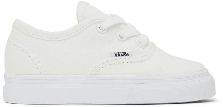 Photo: Vans Baby White Authentic Sneakers