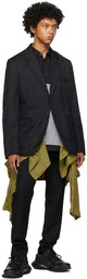 Comme des Garçons Homme Plus Black Tailored Trousers