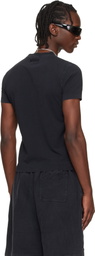 VETEMENTS Black Sins Fitted T-shirt