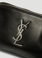 Logo Monogram Belt Bag in Black