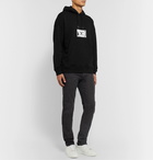 Givenchy - Appliquéd Loopback Cotton-Jersey Hoodie - Black