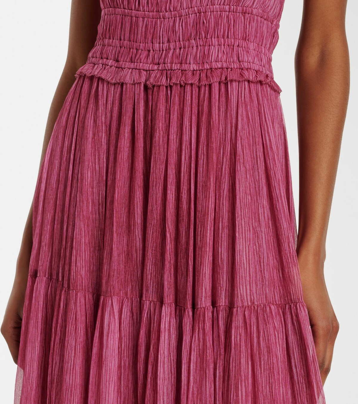 Ulla Johnson Freesia silk chiffon gown