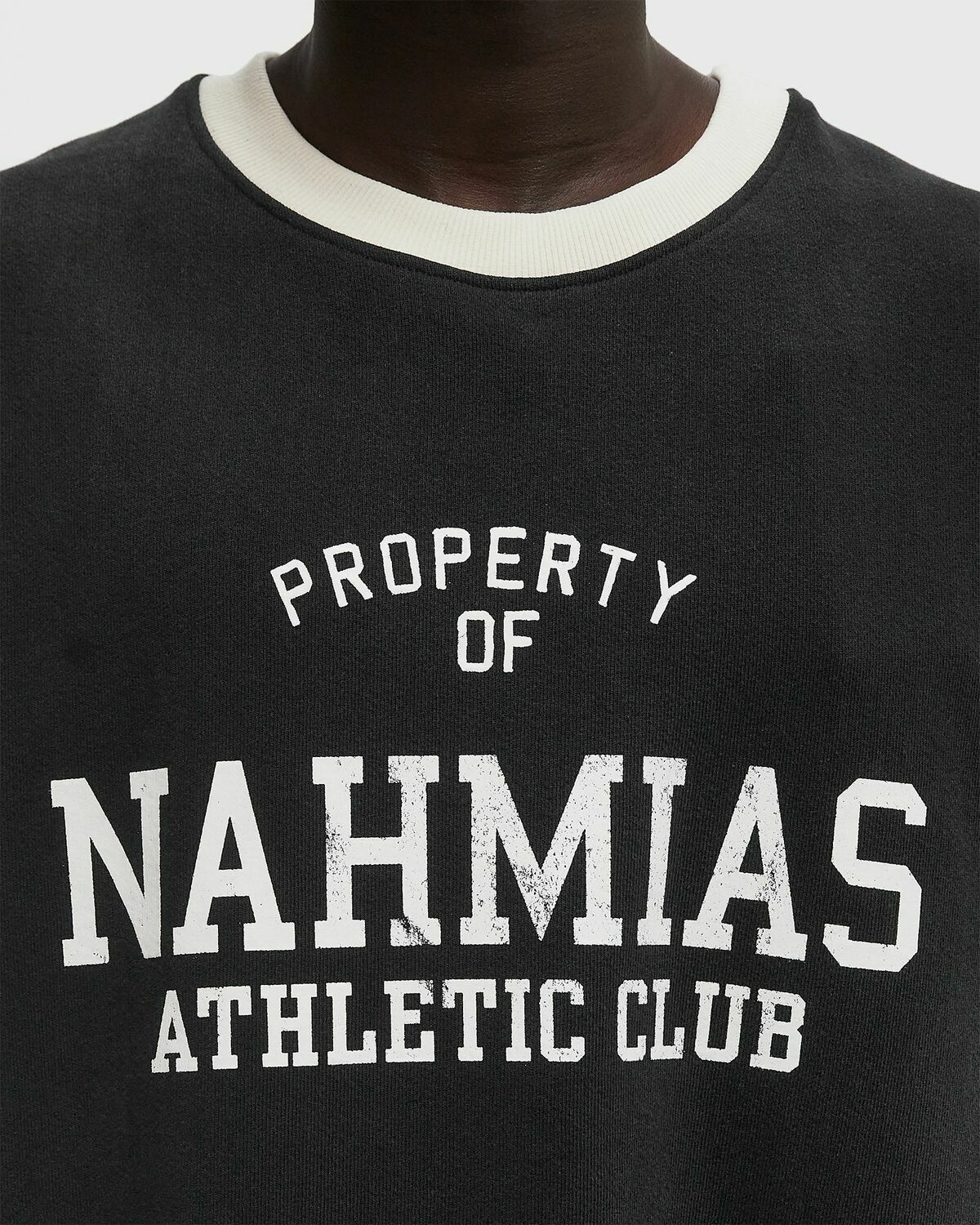 Nahmias P.E. Crewneck Black Mens Sweatshirt