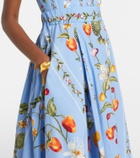 Agua by Agua Bendita Delta printed cotton maxi skirt
