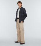 Ralph Lauren Purple Label - Checked cashmere and wool jacket