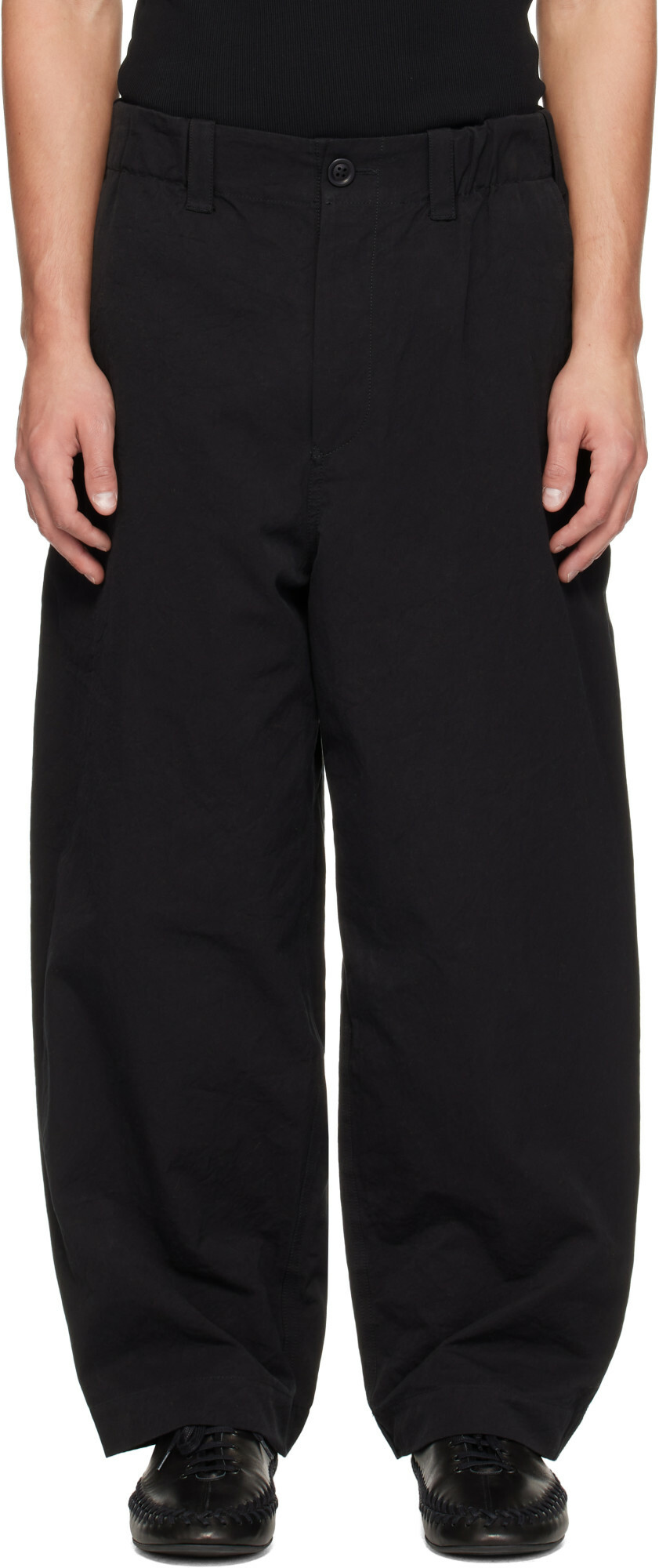 CASEY CASEY Black Warren Trousers