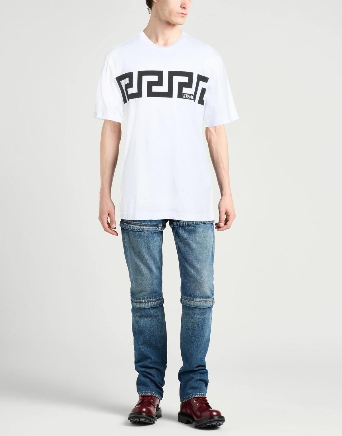 Versace Mens T-shirt in White