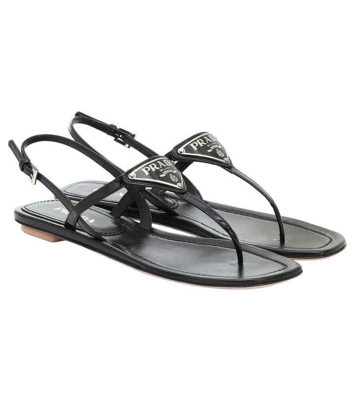 Photo: Prada Patent leather thong sandals