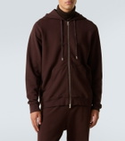 Sunspel Loopback cotton hoodie