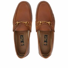 Gucci Men's Roos Classic Horse Bit Loafer in Brown