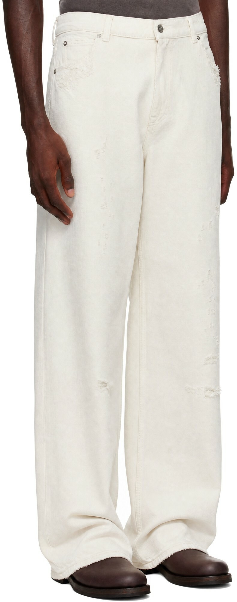 OUR LEGACY Off-White Vast Cut Jeans