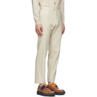 Dries Van Noten Off-White Peeler Trousers