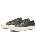Converse Men's Chuck Taylor 1970s Snake Ox Sneaker in Black/Egret